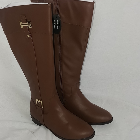 Karen Scott Shoes - Karen Scott Womens Deliee Wide Calf Riding Boot